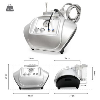 Dermabrasion cristaux aluminium + t
