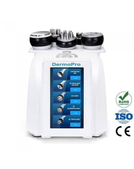DERMOREF 3.1 Radiofréquence + Ultra Cavitation + vacuum + laser lipolyse.