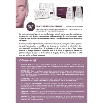 Lot de 10 doses d'essai Retinol PROAGE - Crème de nuit rénovatrice 0,15%