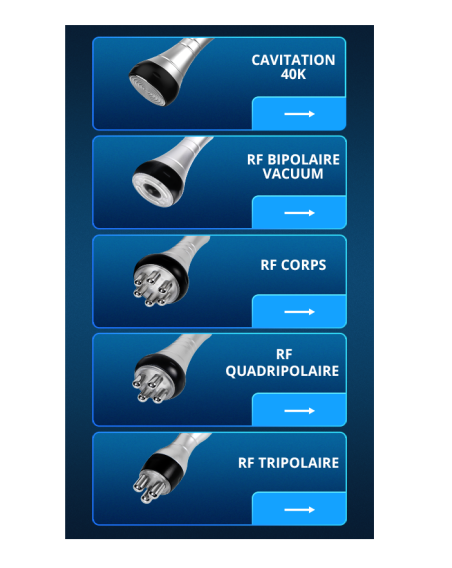 DermoRef 3.1 | Radiofréquence & Ultra Cavitation Pro
