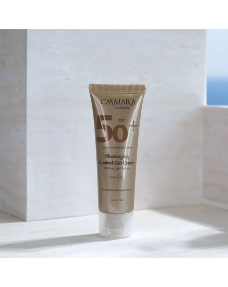 Sun beauty Crème gel anti-âge SPF50+ visage