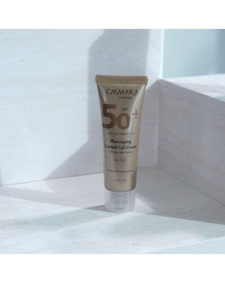 Sun beauty Crème gel anti-âge SPF50+ visage