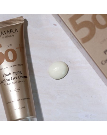 Sun beauty Crème gel anti-âge SPF50+ visage