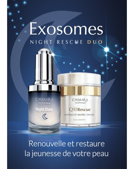 EXOSOMES Beauty Box Q10 Rescue + Night Cure Sérum