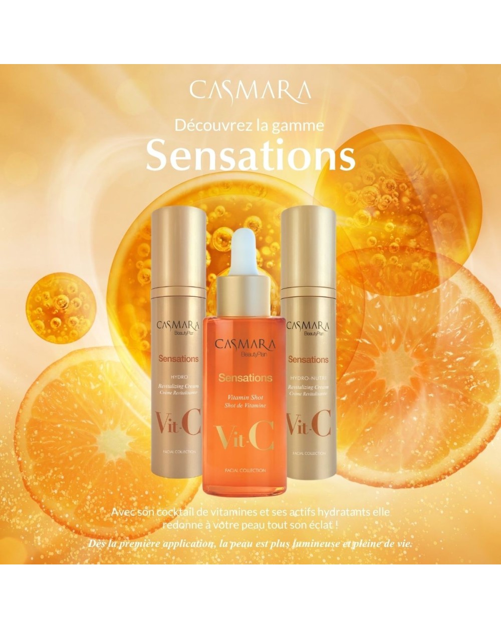 Lot de 10 doses d'essai Sensations HYDRO crème revitalisante Lot de 10 doses d'essai Sensations HYDRO crème revitalisante