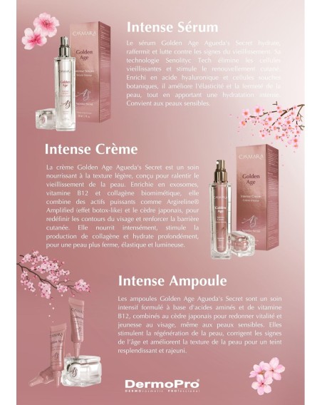 Lot de 10 doses d'essai Golden Age Sérum Intense