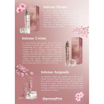 Lot de 10 doses d'essai Golden Age Crème Intense
