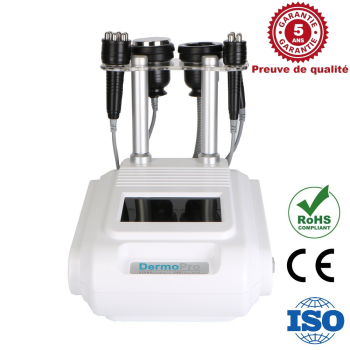 DERMOREF 5.2 SMART 3D - Radiofréquence + Ultra Cavitation + vacuum
