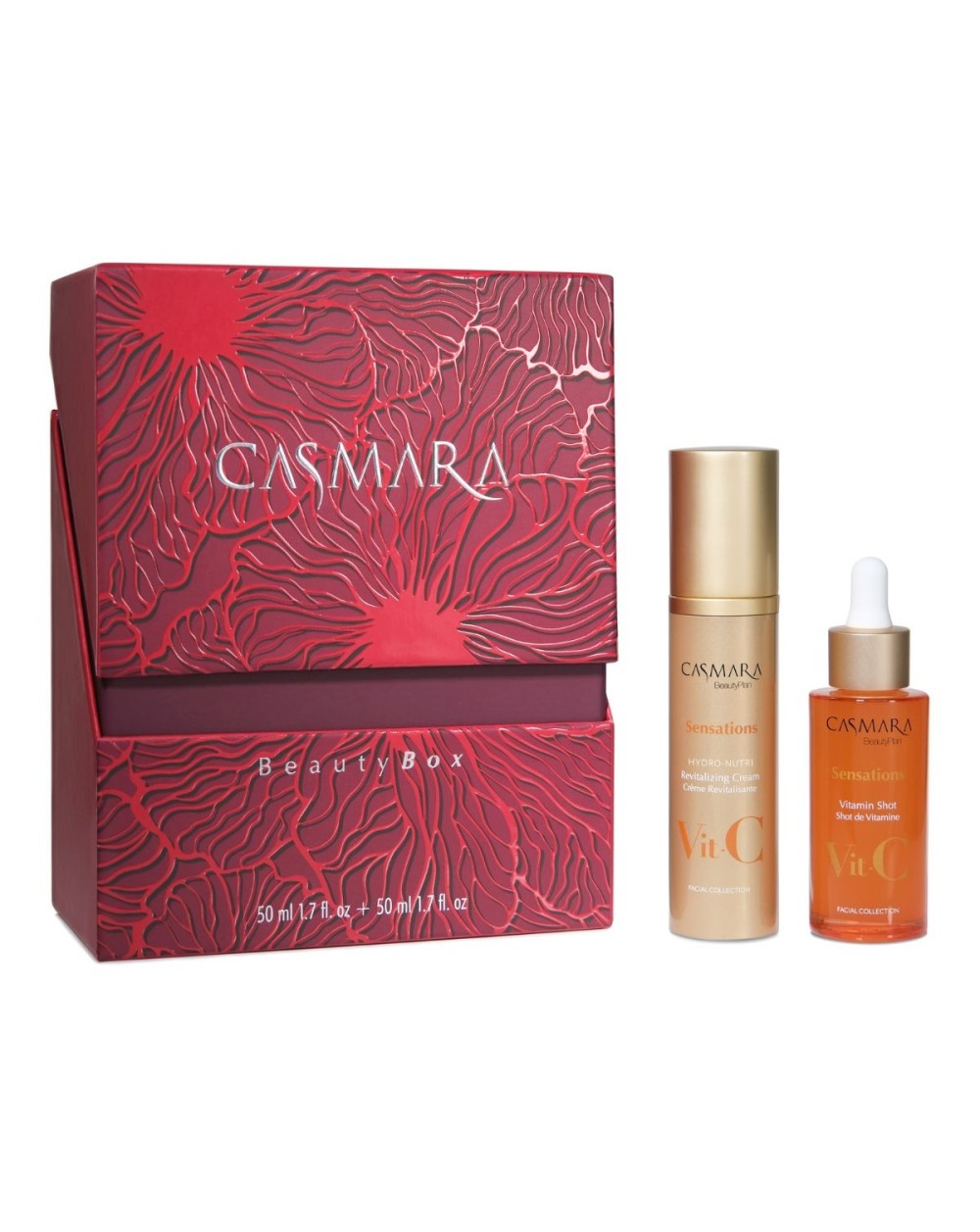 XMas Beauty Box Sensations crème HYDRO + sérum VITAMIN SHOT XMas Beauty Box Sensations crème HYDRO + sérum VITAMIN SHOT
