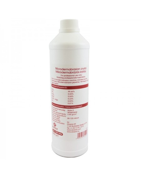 Microcristaux d'aluminium pour dermabrasion
