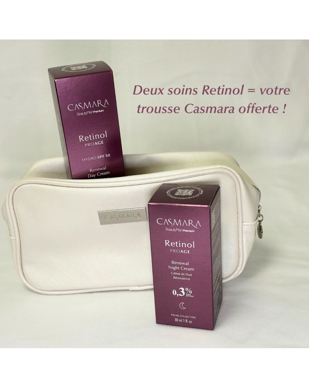 Retinol PROAGE – Crème Jour SPF50 & Crème Nuit Rétinol 0,30% Retinol PROAGE – Crème Jour SPF50 & Crème Nuit Rétinol 0,30%