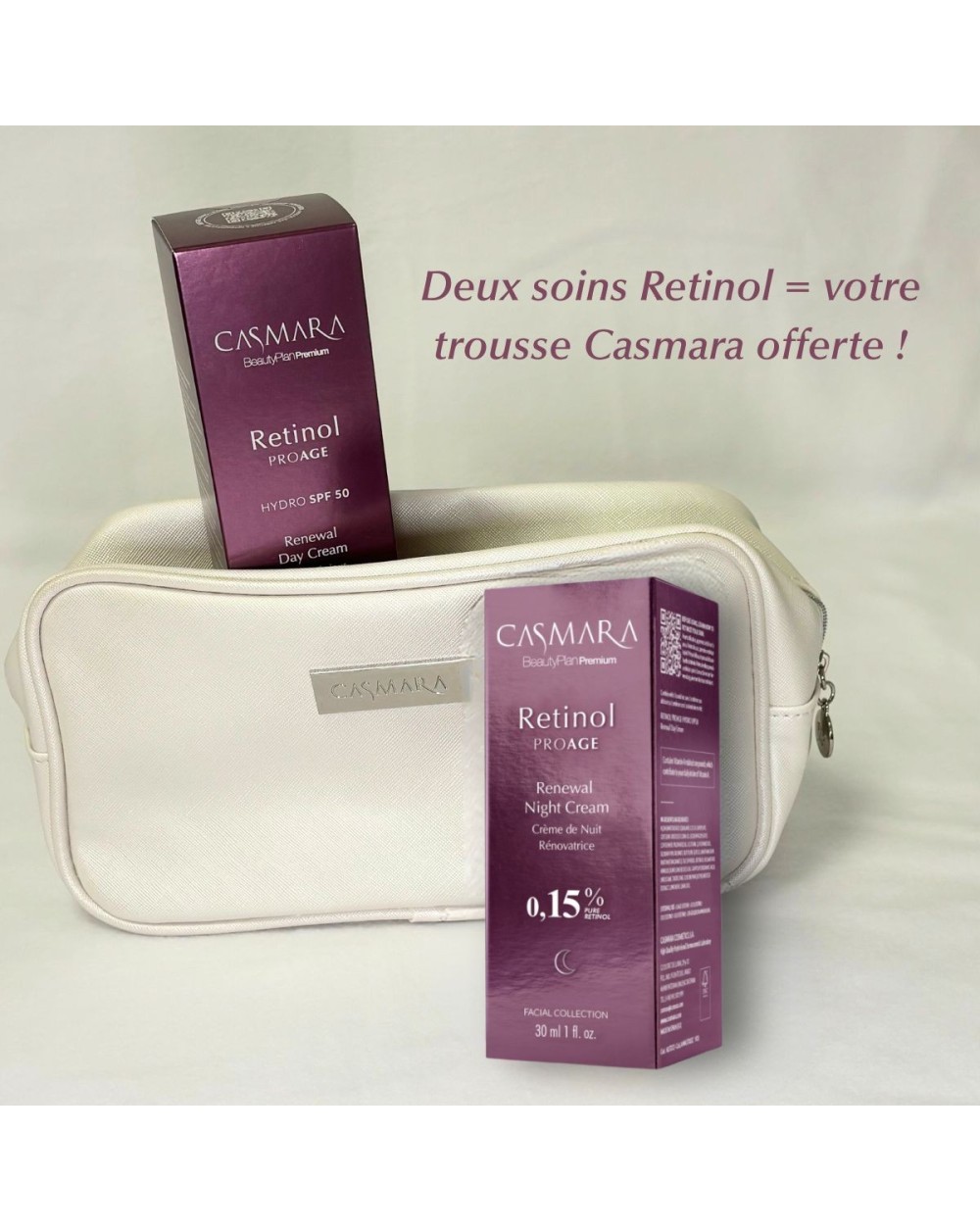 Retinol PROAGE – Crème Jour SPF50 & Crème Nuit Rétinol 0,15% Retinol PROAGE – Crème Jour SPF50 & Crème Nuit Rétinol 0,15%