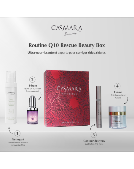 CASMARA XMas Beauty Box Q10 Rescue + Eye perfect anti-rides