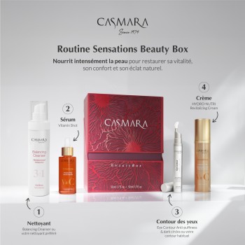 XMas Beauty Box Sensations... CASMARA Beauty Box XMas Sensations crème HYDRO-NUTRI + VITAMIN SHOT