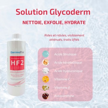 Solution Hydro Peeling... Hydro Peeling Glycoderm HF2 – Soin Anti-Âge & Antioxydant