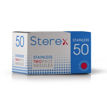 Sterex aiguilles épilation Acier inoxydable F10S