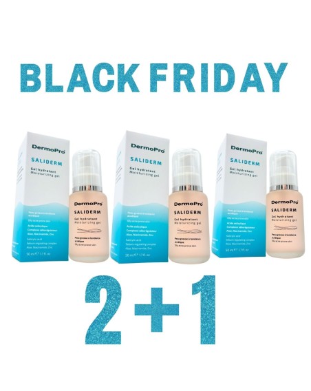 2+1 Saliderm gel hydratant peau grasse