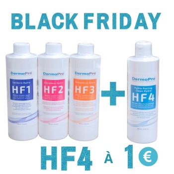Solutions Hydro Peeling HF1 à HF4 – Nettoyage, Exfoliation et Soin Ant