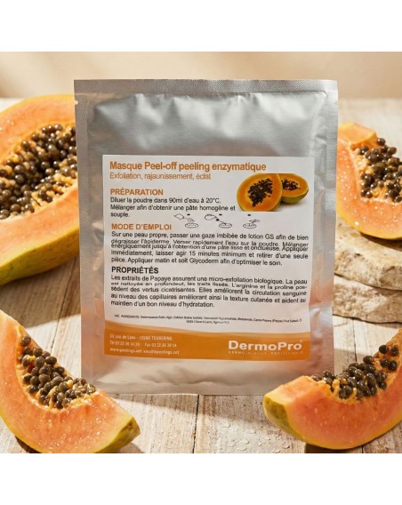 Masque Peel-Off Enzymatique – Exfoliation Douce & Hydratation