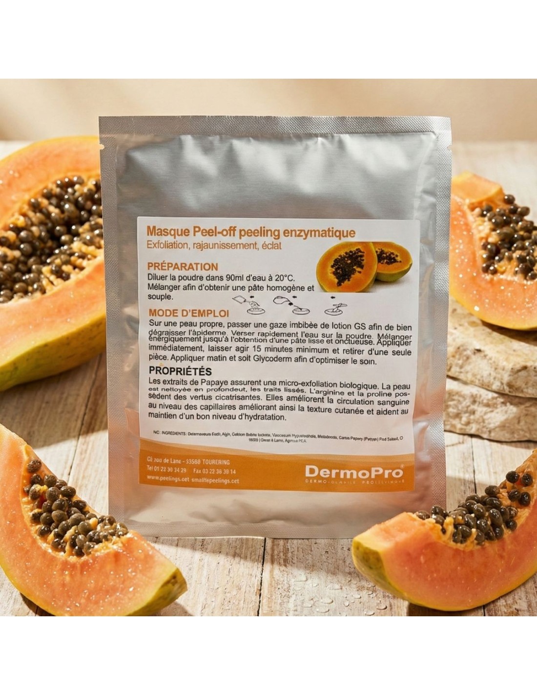 Pack De 5 Masques Gommants Aux Algues – Hydratation Intense Pour Peau Nette