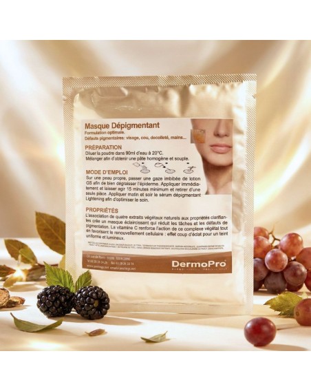 Masque Peel-off Dépigmentant – Anti-Taches & Éclat du Teint