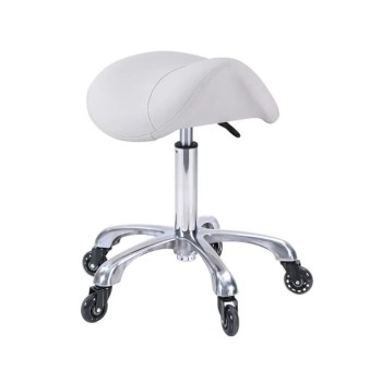 Tabouret ergonomique SILENT ORGANIC avec roulettes silencieuses