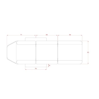 Table esthétique fixe 3 sections professionnelle | DermoPro