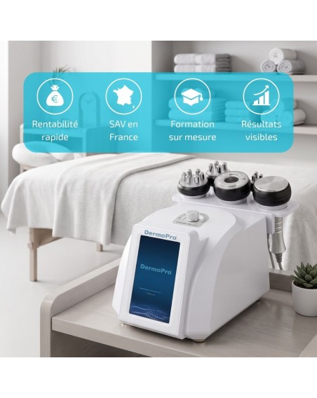 DermoRef 3.1 | Radiofréquence & Ultra Cavitation Pro