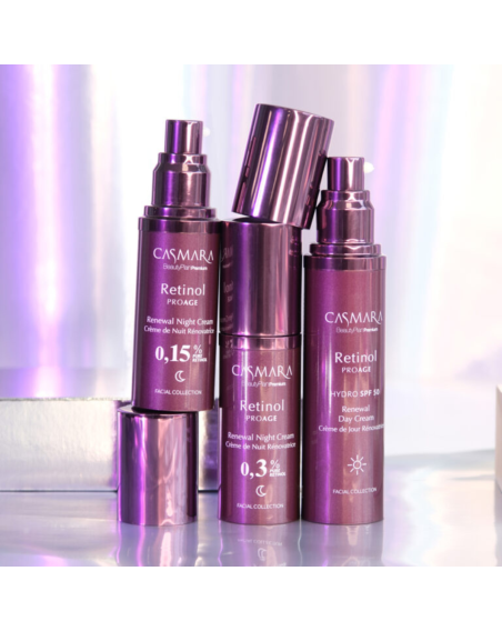 Retinol PROAGE – Crème Jour SPF50 & Crème Nuit Rétinol 0,15% / 0,30%