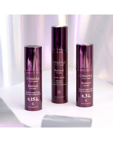 Retinol PROAGE – Crème Jour SPF50 & Crème Nuit Rétinol 0,15% / 0,30%