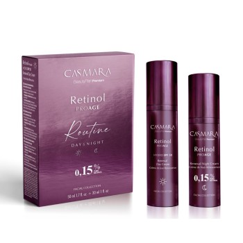 Retinol PROAGE – Crème Jour SPF50 & Crème Nuit Rétinol 0,15% / 0,30%