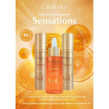 Lot 10 doses d’essai Casmara Sensations HYDRO-NUTRI Crème