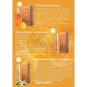 Lot 10 doses d’essai Casmara Sensations VITAMIN SHOT Sérum