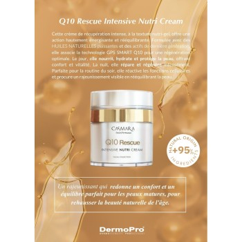 Lot 10 doses d’essai Q10 Rescue Crème Nutritive