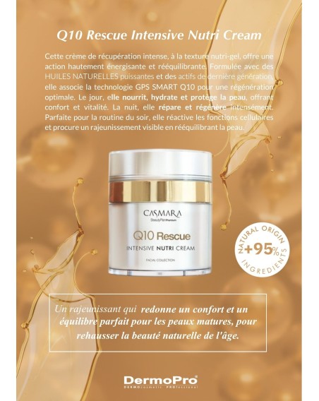 Lot 10 doses d’essai Q10 Rescue Crème Nutritive