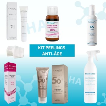 Kit Peeling Anti-Âge Complet – Soin Professionnel DermoPro