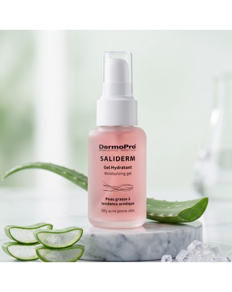 Saliderm gel hydratant peau grasse