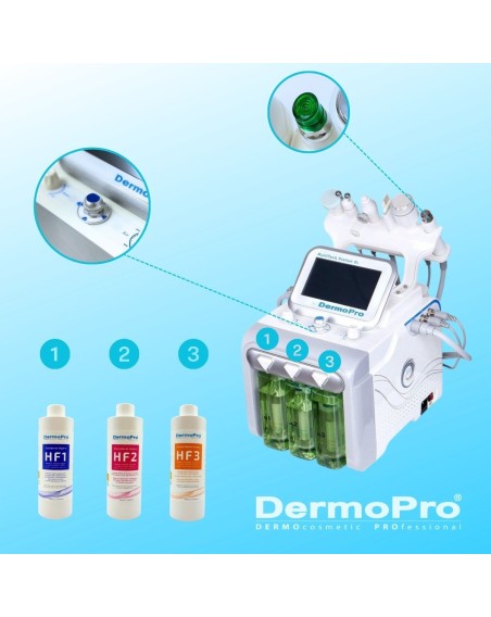 Solutions Hydro Peeling HF1, HF2 & HF3 – Nettoyage, Anti-Âge et Éclat
