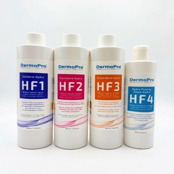 Solutions Hydro Peeling HF1 à HF4 – Nettoyage, Exfoliation et Soin Ant