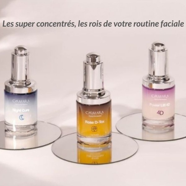 Les super concentrés, les rois de votre routine faciale