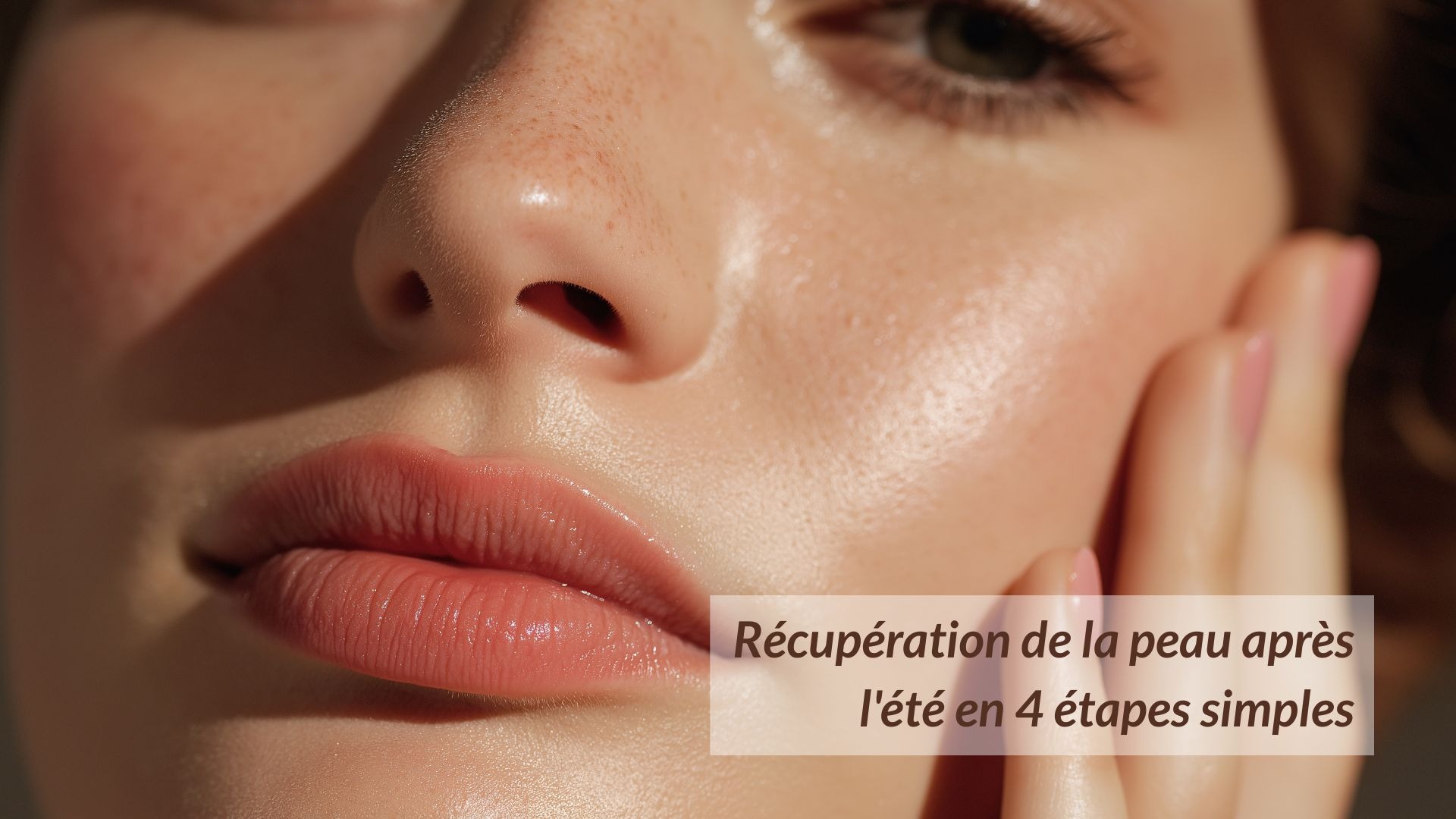 Récupération de la peau après l'été en 4 étapes simples